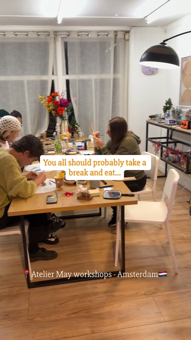 🇳🇱Join a jewelry making workshop in Amsterdam using Silver Clay, Solid gold, Sterling silver and (gem)stones 😍 Starting from €75,- #amsterdam #workshops #craft #art #jewelry