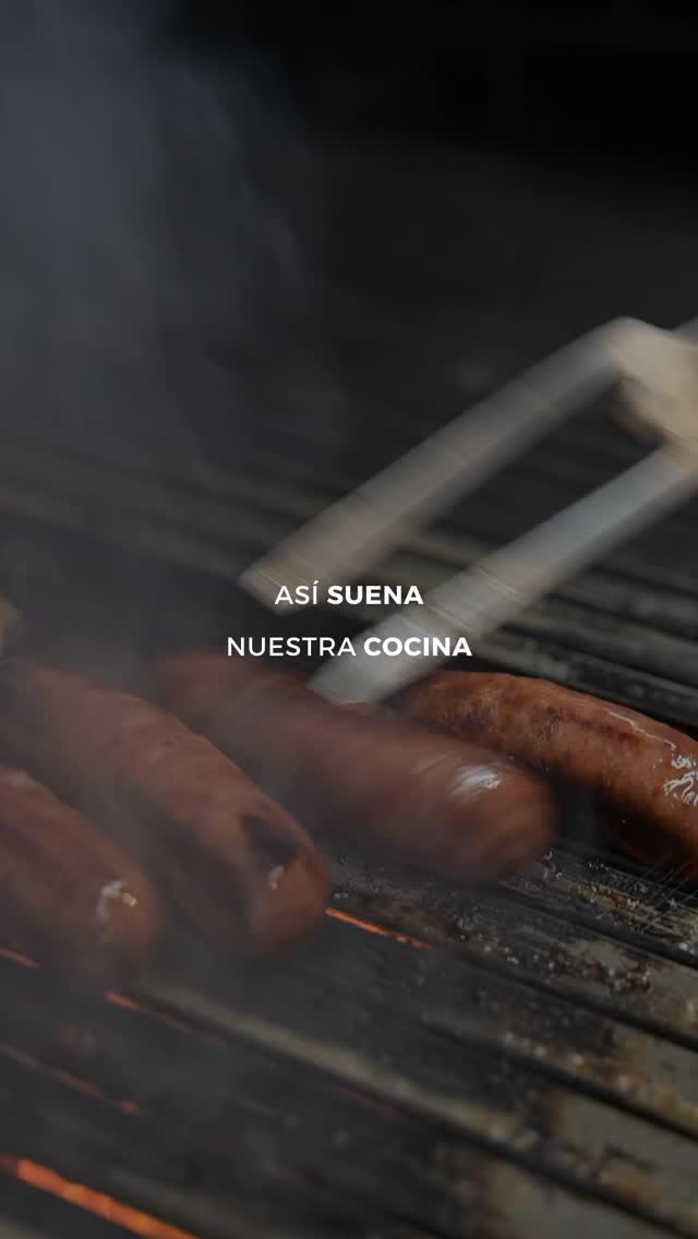 Nada de filtros.
Sonido real de una buena cocina.
Así suena la nuestra🔥