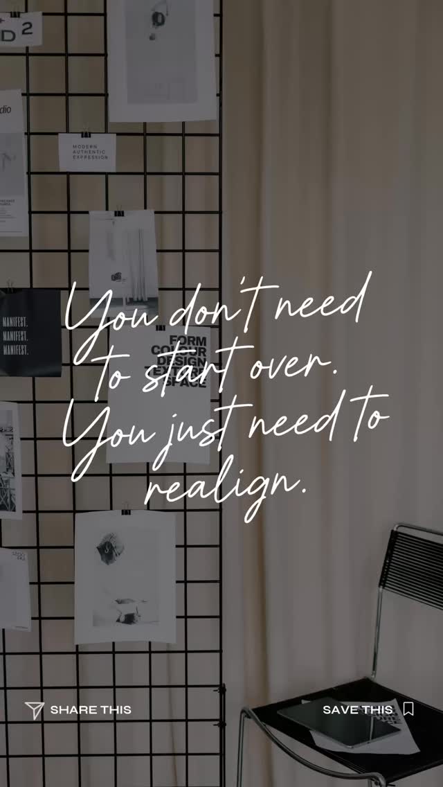 A new year doesn’t always call for a full reset. Sometimes it’s an invitation to listen more closely to what’s quietly asking for your attention. Here’s to moving into the new year, making subtle yet powerful edits along the way. #womeninbusiness #newyear #stepintoyourpower