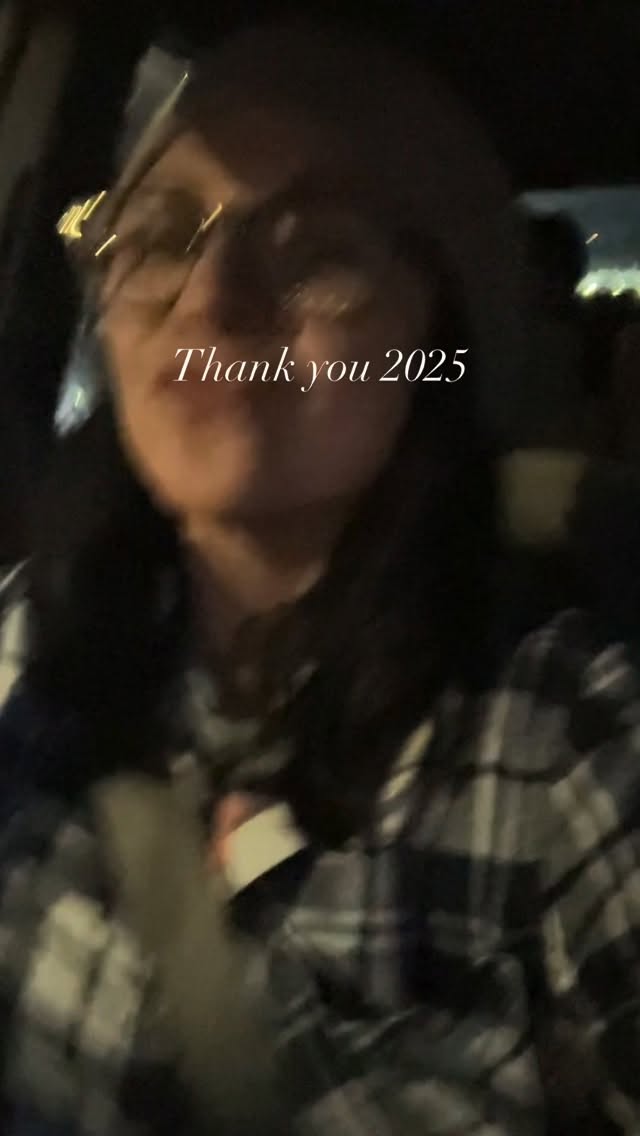 Thank you to everyone and everything that made 2025 such a beautiful year. I feel beyond grateful for it all and excited for what’s to come. Xoxoxo, Elena