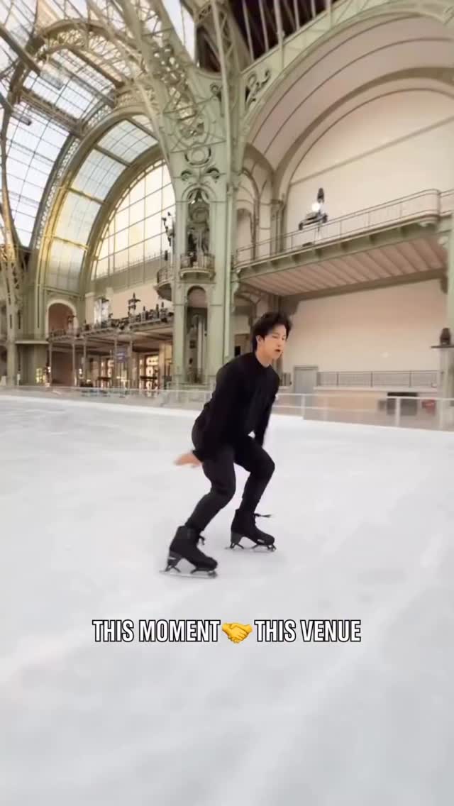 @olympics An iconic #Paris2024 venue⌠and figure skating? Now thatâs a combo. âď¸â¨
#Olympics #WinterOlympics #MilanoCortina2026 #figureskating
