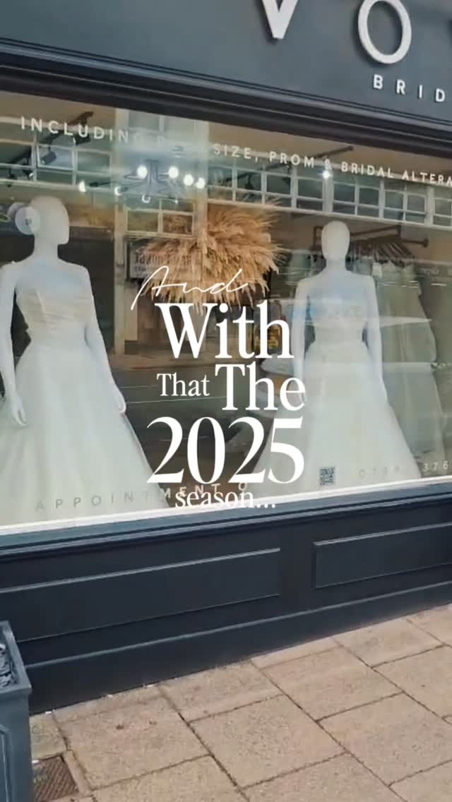 As we enter 2026, we wanted to look back on 2025 and show what we are most grateful for, our beautiful 2025 brides!
We wanted to say a big thank you to each and everyone of you for trusting us with your bridal journey and finding your dress with us at Vows Bridal 🤍
To all our brides who got married last year - a big congratulations! And to all our brides due to get married this year - its really not long to go now!
Wakefield | 2025 Recap |Yes To The Dress | Grateful | Bride To Be