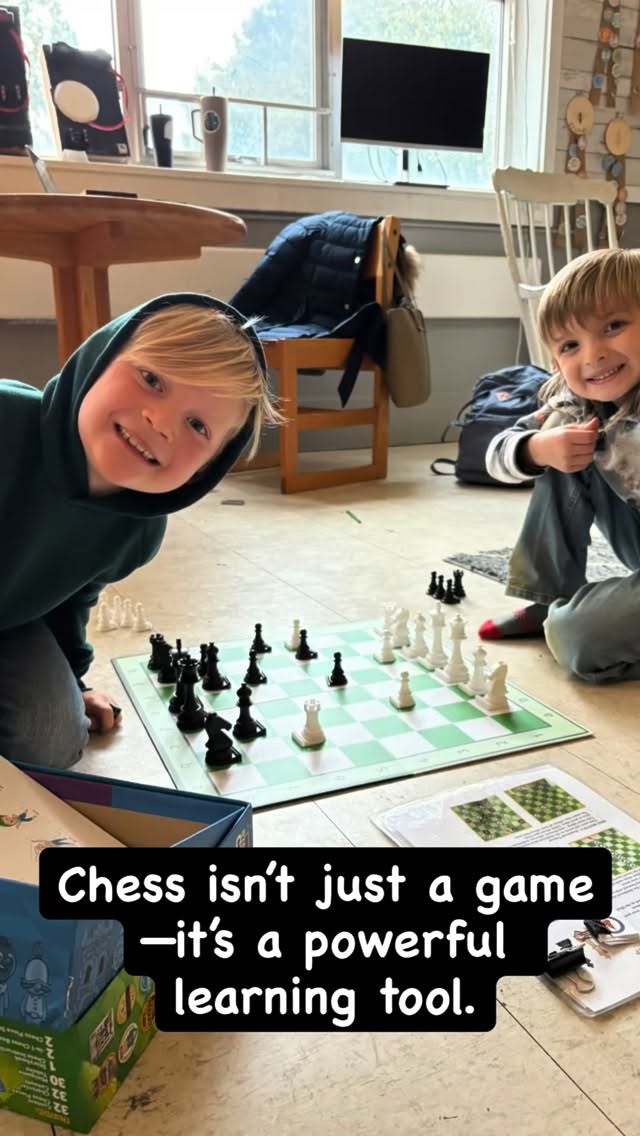 Learning through thinking, trying, reflecting, and trying again—this is what learning looks like here ♟️