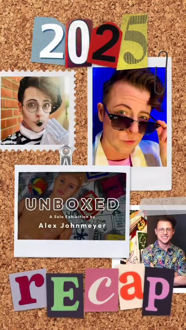 THANK YOUUU to everyone who made my 2025 so AMAZING! Happy New Year, everyone! #stlouisartist #outinstlouis #angadartshotel #2025recap #lgbtartist