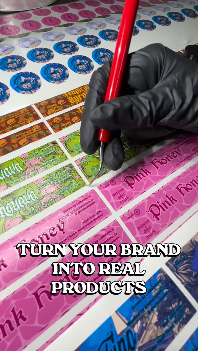 Turn your brand into real products, start now!
๐WWW.TRAPHOUSESTICKERS.COM๐
#customstickers #packagingdesign #brandidentity #brandmerch #labelprinting