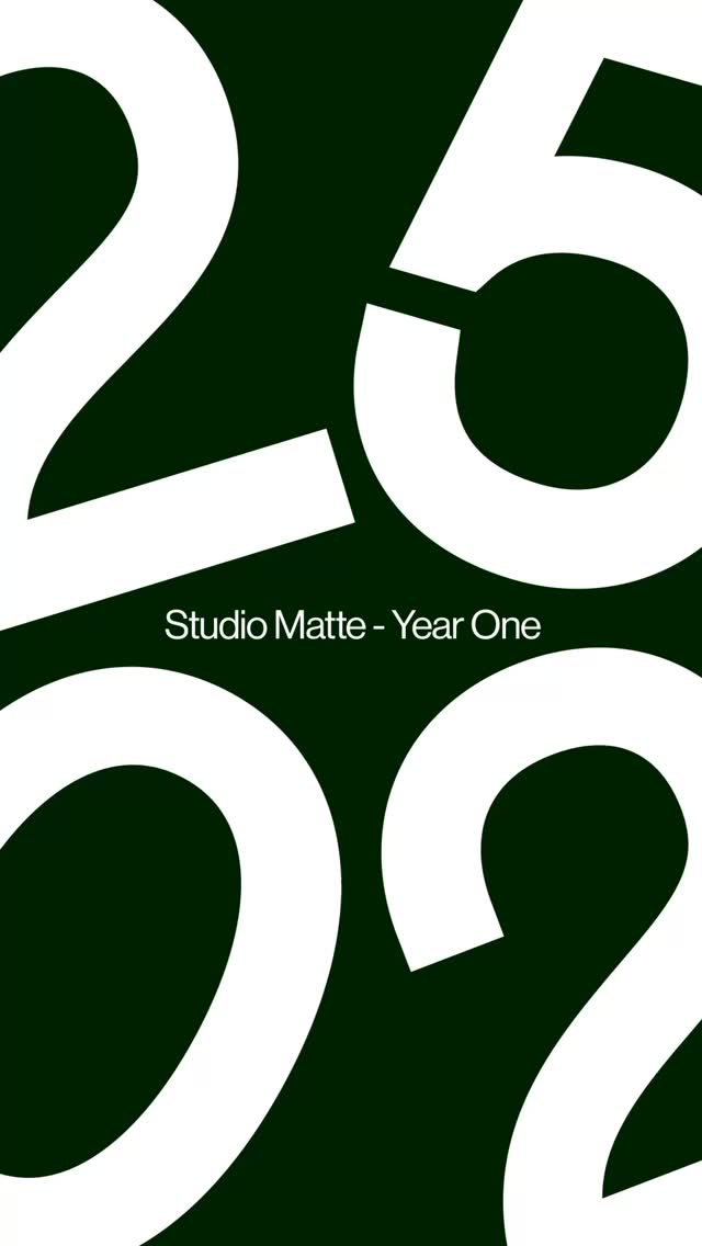 2025 was a year of growth, recognition, and focus.
Our new showreel brings together the milestones that shaped Studio Matte this year. We were honored with 1 Pentawards, 2 World Brand Design Society Awards, and 4 A’Design Awards, alongside 9 Behance Features and a feature interview with Le Figaro.
Behind the scenes, we delivered 5 branding projects and 13 branding and packaging projects, launched our own website, and welcomed new clients into the studio. Each step reinforced our commitment to thoughtful brand strategy, strong visual systems, and work that lasts beyond trends.
A year defined by clarity, consistency, and building brands with purpose.
—
We design brands that feel right, because they are built right.
Award Winning Brand Design Studio with focus on Strategy, Brand Identity, Packaging and Web Design.