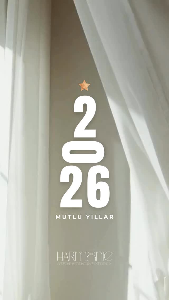 Mutlu yıllar 🎈
Happy New year 🎈
Follow us for more in 2026.
@theharmonieevents