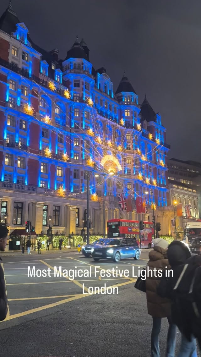 London’s festive lights are just coming to an end, but you’re still on time to see the magic!
Here are 18 must-see festive lights spots across the city:
1. Knightsbridge
2. Battersea Power Station
3. Covent Garden
4. Trafalgar Square
5. Leicester Square
6. Quadrant Arcade
7. Carnaby Street
8. Liberty London
9. Kingly Court
10. Hamley’s
11. Regent Street
12. Fortnum & Mason
13. Bond Street
14. Annabelle’s
15. Burlington Arcade
16. The Ritz
17. The Claridge’s
18. Marylebone High Street
💡 Save this Reel and plan your stroll — only a few days left to catch London’s magical holiday sparkle!
Which spot is your favourite?#luxurytravel #luxuryfamilytravel #travelinstyle #luxurylifestyle #luxurytravelexpert