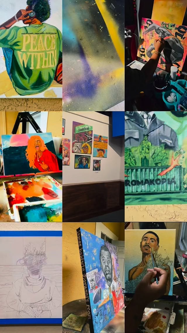 Happy New Year, ya’ll! As I recap on all my 2025 adventures I appreciate all the interaction and support on my artistic journey. My 2026 goals are always to learn more, grow and try new things, and most importantly to keep creating ✌️🏾🫶🏾🎨.
.
.
.
#2025recap #aycrilicpainting #portaitpainting #blackart365 #novafro_prods