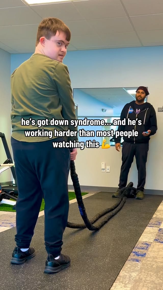 this is what real effort looks like. no excuses. just heart, power, and pure grit. 💪🔥
proud of him. proud of our coaches. this is clifton park energy.
#downsyndrome
#adaptivefitness
#noexcuses
#gym
#fitness