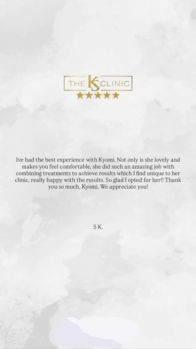I personally love to hear your feedback and thank you for taking the time to review your experience with us.
The KS Clinic is proud to have received over 800 5 star reviews, you can find these on our booking system & Google reviews.
#skinclinicbirmingham #theksclinic #skinclinic #skincare #blackskincare