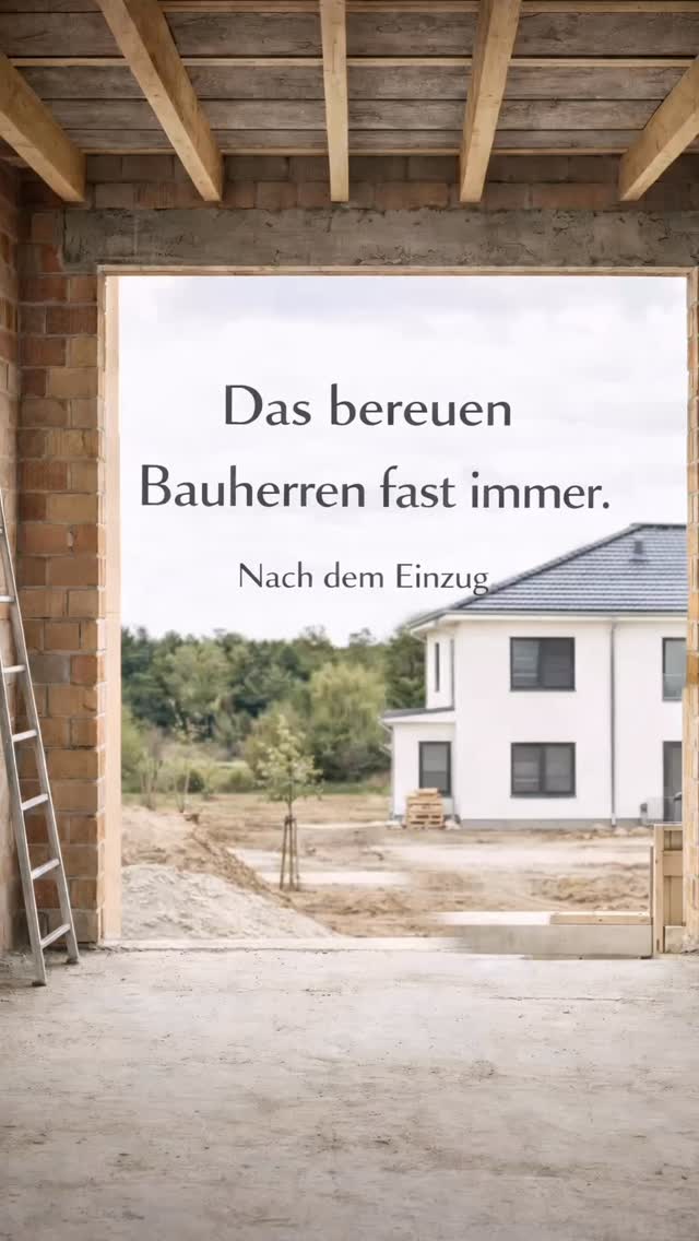 Die meisten Bauherren bereuen nach dem Einzug
nicht Farben oder Materialien,
sondern Entscheidungen,
die zu früh getroffen wurden.
Grundrisse funktionieren auf dem Papier –
aber nicht immer im Alltag.
Ich plane Häuser so,
dass Räume zum Leben passen.
Nicht nur zur Zeichnung.
FEEL it – fühle dein Zuhause.
Wenn du baust oder umbauen willst:
Plane, bevor du bereust.
#Hausbau #Bauherren #Grundrissplanung #Neubau
#Umbau