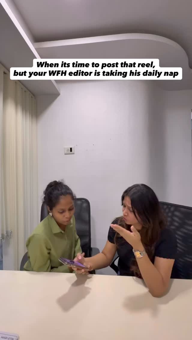 No editors were offended in the making of this reel🙏🏽