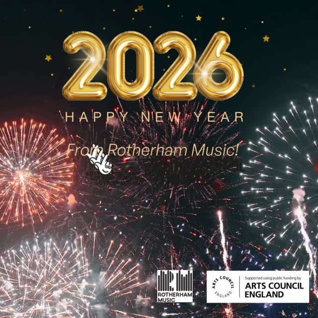 Happy New Year from all of us at Rotherham Music!
we hope your 2026 is a happy, healthy and musical one.
See you in a few days for the start of our new year in music across our beautiful borough!
#rotherham #musicservice #southyorkshiremusichub #communitymusic #musicforall