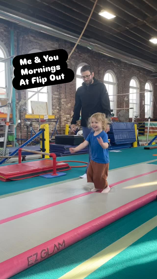 Me & You mornings start tomorrow!
Visit our website to enroll www.flipoutproductions.com #flipoutproductions #gymnastics #phillymom #citykids