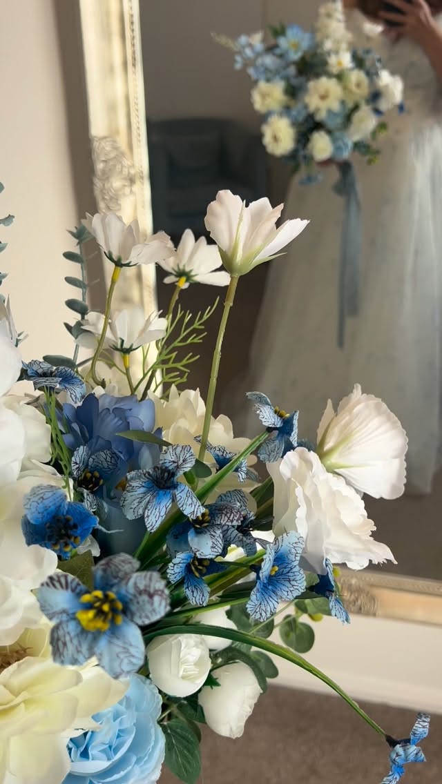 Let her be your something blue 🩵
Our stunning new dress from @missstellayork giving us all the feels. She’s ready & waiting for you brides xx