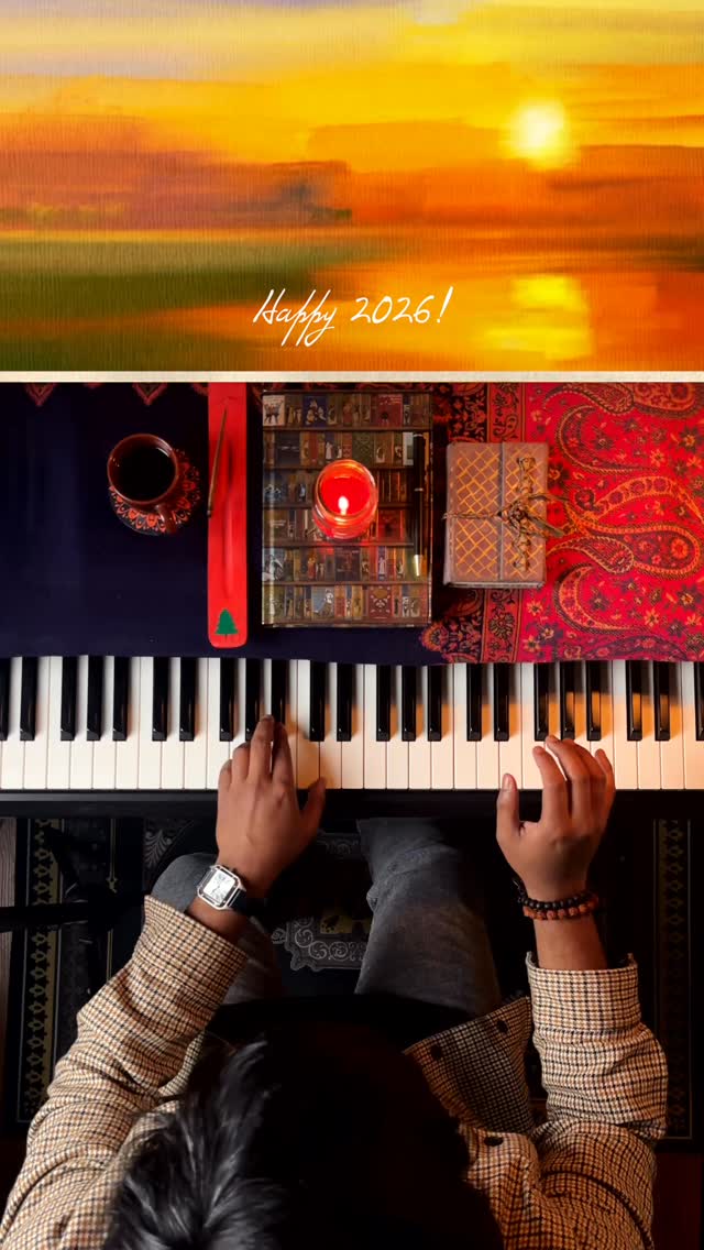 Let’s make this year your best chapter yet. Happy New Year 2026🥂 #piano #newyear #vivaldi #classicalmusic