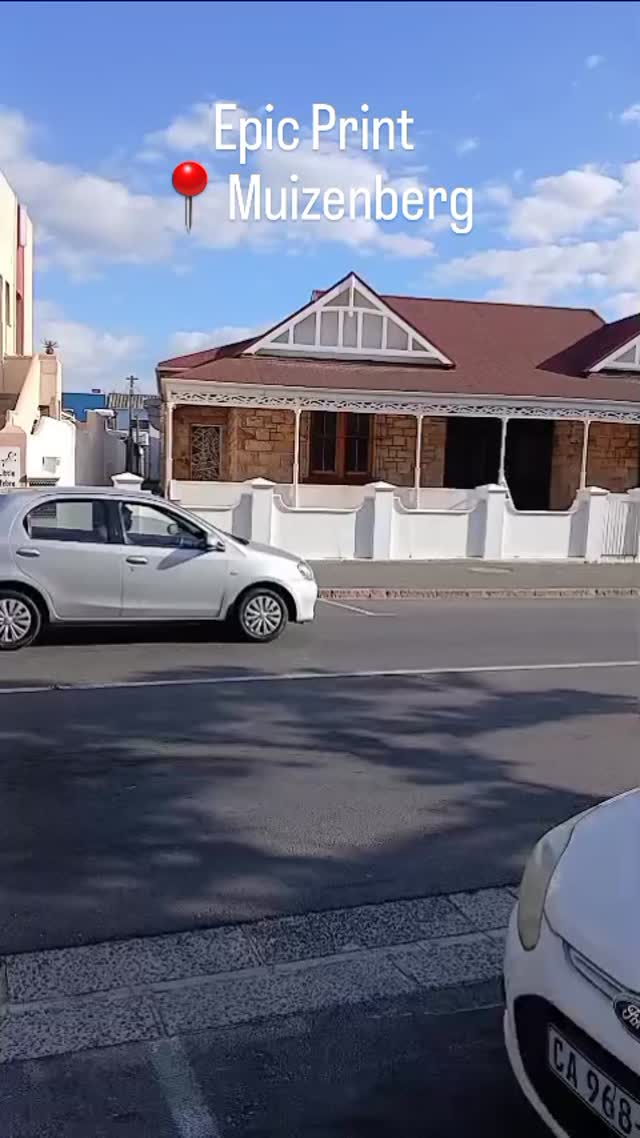 Find us at the entrance to the Village in the beautiful seaside suburb of Muizenberg #printingservices #localprintshop #epicprint #muizenbergdigitalprinters