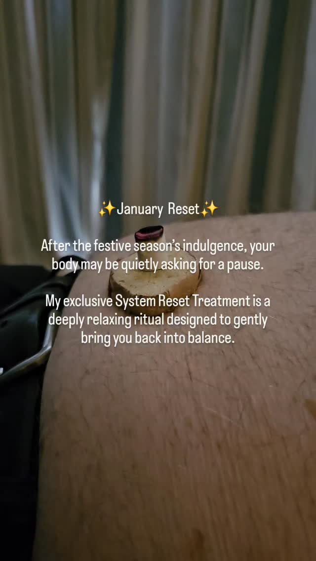 After the festive season’s indulgence, your body may be quietly asking for a pause.
My tailor made, System Reset Treatment ( tailored to each individual) is a deeply relaxing ritual designed to gently bring you back into balance.
Using auricular acupuncture to calm the nervous system and warming moxa therapy to nourish and stimulate the body’s natural energy, this treatment supports whole-body rebalancing and helps awaken your inner resilience, settling digestion, cleansing liver and boosting immunity.
Perfect if you’re feeling: • run down or sluggish
• out of sync after the festive excesses
• in need of deep rest and renewal
#relaxattheretreat #detox #wellnessthatworks #acupuncture #Moxa