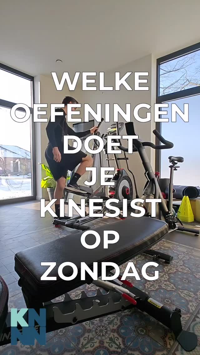 Niet alle trainingen zijn even zwaar. Dit was een lichte training ter vervanging van een loopsessie. Vandaag lag er sneeuw buiten en dat leek me te glad om buiten te gaan lopen.