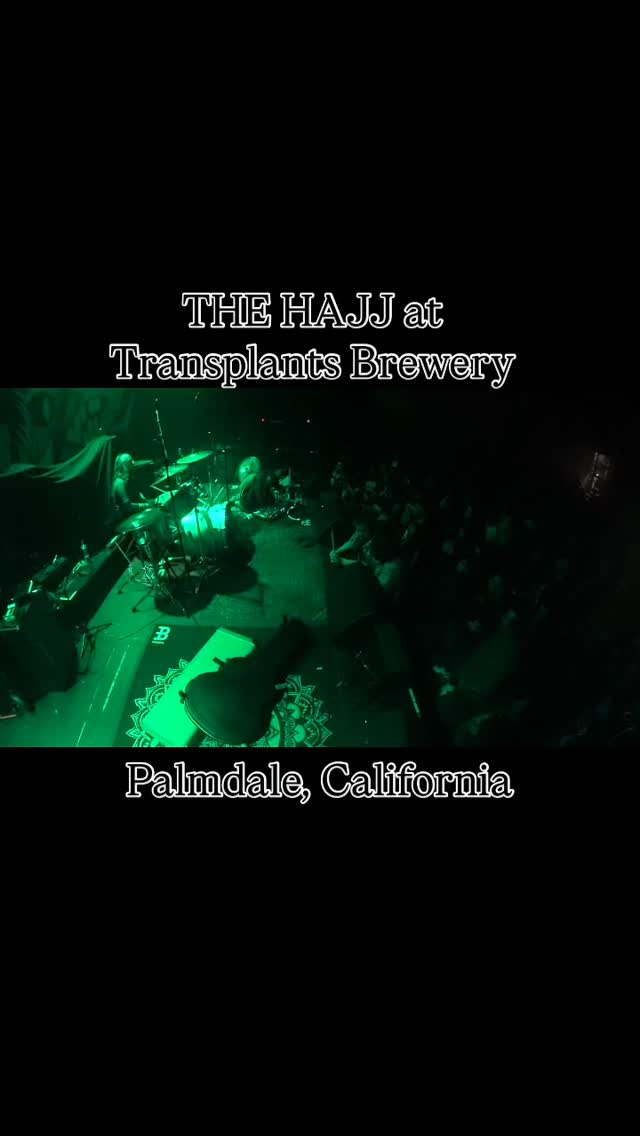 Let’s do this again Palmdale!
Catch us at the amazing @transplantsvenue / @transplantsbrewing
Our first show of 2026!
Jan. 26th with @less_than_perfect_band @cfatheband and @mysistinechapel
presented by @burgerwolfav
#thehajj #thehajjmusic #tour #tourlife #winterwestcoasttour #journey #food #music #travel #diy #indie