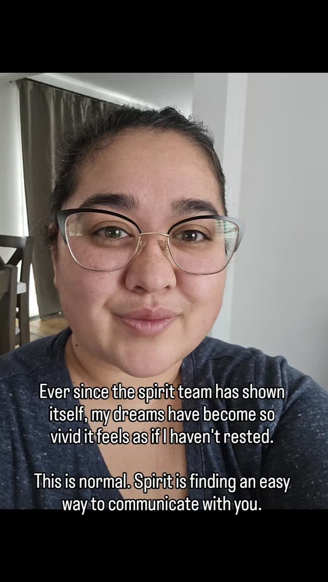 Spirit will find ways to communicate with you. How you receive their messages and interpret them is on you.
For the past two nights I have had some of the most vivid dreams that bring forth insecurities I dont necessarily want to face in the reality.
This is spirits way of kindly and safely allowing me to see what is a block I have in place. How I move forward with their messages is up to me.
Themes I noticed on what spirit was showing me:
➡️ Finance blocks
➡️ not believing that I should be trusted with decisions
➡️ fear of abandonment
➡️ feeling lost
➡️ trusting that my gifts are worthy of sharing
Sitting down to journal what came in the dreams allowed me to see the message behind the dream experience.
Do vivid dreams confuse you?