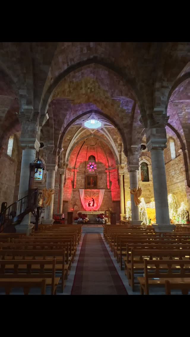 ✨🎄 Inside Saint Stephen Church, Batroun — where Christmas light meets sacred stone, and the Nativity cave brings the spirit of faith to life.
#SaintStephenChurch
#Batroun
#ChristmasInLebanon
#NativityCave
#LebanonChurches
