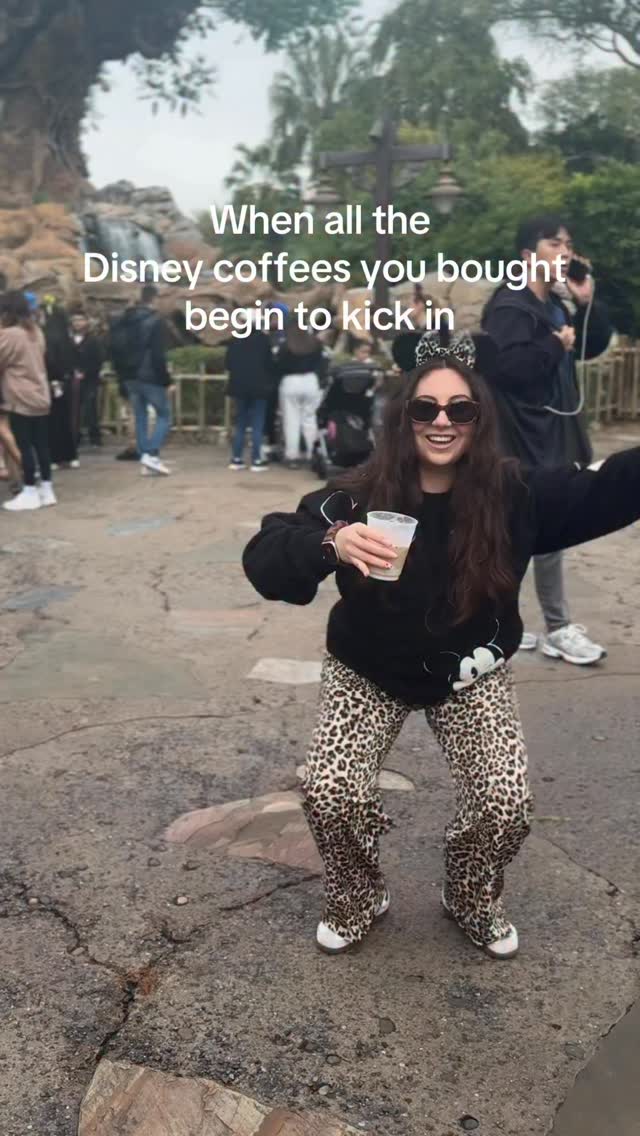 when all the caffeine you have purchased at Disney begins to kick in at one time
#caffeine #disneyworld #coffee #fyp #viral
