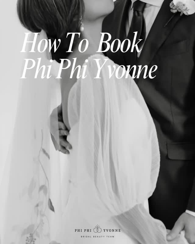 ✨ Here’s how to book @phiphiyvonne stress free ✨
To receive accurate pricing & availability, please send an email inquiry phiphiyvonne@gmail.com or fill out the inquiry form in our bio
In email include:
• Your wedding date (in the subject line)
• Services needed (hair, makeup, or both)
• Who the services are for
• Getting-ready location or venue
• A quick note on timing
The more details you share, the faster I can confirm availability and offer real solutions tailored to fit your wedding plans 🤍
With love,
Phi Phi Yvonne