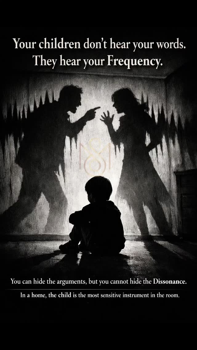 READ 👇
As a PhD in Music Psychology, I explain family dynamics through the lens of Acoustic Ecology. You might think you are protecting your children by "keeping the peace" or arguing behind closed doors. But your home has an Ambient Vibration.
The Biological Recording:
Children are in a constant state of Theta and Alpha brainwave absorption. Their nervous systems are like sponges for frequency.
If the parents are vibrating in a state of repressed anger (Tamasic tension), the child’s nervous system perceives a "Threat Frequency."
This is why "anxious" children often come from "quiet" homes where things are felt but never spoken. The child is literally vibrating to the "Static" in the room.
The Marriage Mirror:
In Indian Classical tradition, we speak of Anahata, the heart sound. If the "Anahata" of the parents is out of sync, the child becomes the "Resonator" for that noise. They might manifest this through restlessness or emotional outbursts. They are simply trying to "play back" the disharmony they feel in the walls.
The Global Healing Protocol:
Harmonic Transparency: It is better for a child to see a "Resolved Dissonance" (a healthy argument that ends in a hug) than a "Fake Silence." Music needs resolution to be beautiful; so does a home.
Frequency Bathing: Play 528Hz or Sattvic Ragas (like Raga Yaman) in common areas. These frequencies physically "cleanse" the electromagnetic field of the room.
The Grounding "Sa": Practice humming a low "Sa" or a steady drone together. It synchronizes the heart rates of everyone in the room through Oscillatory Entrainment.
You are the conductor of your home's symphony. What is the "Key Signature" of your living room today?
Do you notice your child’s mood shift when the "vibe" in the house is heavy? This is the science of Bio-Resonance.
Comment "FAMILY" and I will share a tip on how to "Reset the Room" using nothing but sound.
#MusicPsychology #ConsciousParenting #NadaBrahma #VibrationalMedicine #EnergyHealing