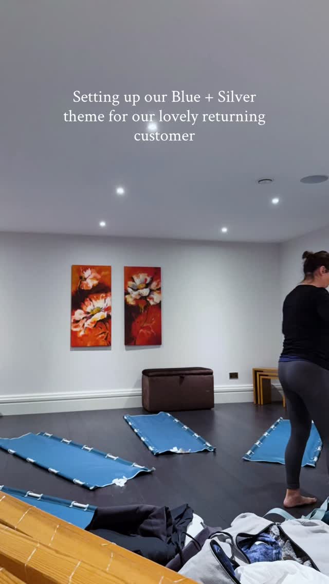 B l u e + S i l v e r
💙🩶
Back to one of our lovely returning customers for this set up just before Christmas.
#blueandsilver #boyssleepover #sleepovertents #cobham #sleepylily