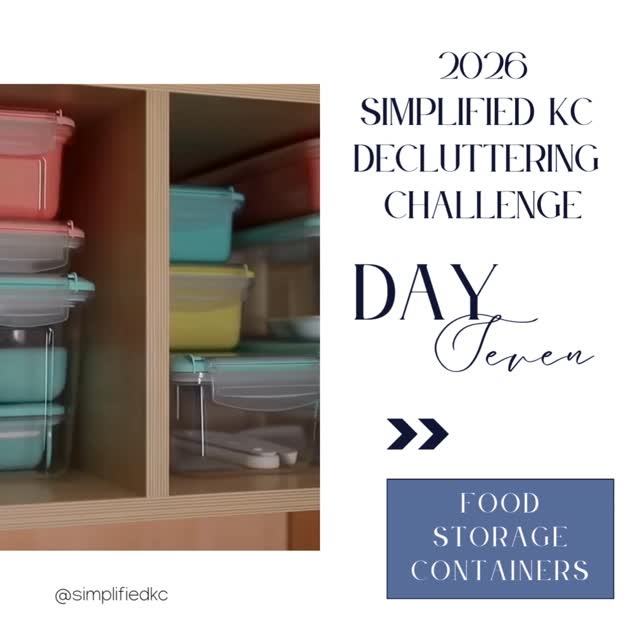 Day 7 of the Simplified KC Decluttering Challenge 🥣✨
Today’s mission: food storage containers. If it’s missing a lid, cracked, warped, or playing the “maybe this lid fits?” game… it’s OUT. 🚮
Clearing the mismatched chaos might just convince me to treat myself to a new matching set this year. Because that's what makes adults excited. 😅🙌 Small wins, big sanity.
15 minutes. That’s it. You’ve got this!
#SimplifiedKC #DeclutteringChallenge #Day7 #DeclutterYourKitchen #FoodStorageFail #LessClutterMoreLife #OrganizedHome #DeclutteringMotivation #KansasCityHomes