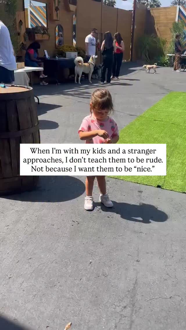 Especially not at this age.
They don’t need fear-based rules or complicated instructions.
If a stranger approaches my kids,
we practice three simple steps:
1️⃣ Step back
Create space. No freezing. No running.
Just a small step back.
2️⃣ Stay close to me
My toddler’s job isn’t to handle the situation.
It’s to stay with the safe adult they know.
3️⃣ Say nothing. Let me speak
No conversations.
No explanations.
No pressure to be “polite.”
I handle it.
Why?
Because kids don’t need to assess situations.
They don’t need to decide who’s safe or what to say.
That’s an adult’s job.
They need a default response they can remember when they’re little, tired, overwhelmed, or we’re traveling in a new place with a language barrier.
Calm rules work better than loud ones.
Clarity works better than fear.
I’m not raising my kids to be anxious.
I’m raising them to be aware and protected.
If this parenting style resonates, you’re in the right place 🤍
#travelmomwithkids #momhacks #toddlertravel
