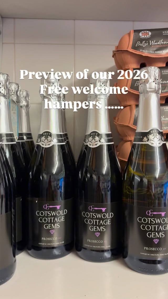 I am fiercely proud that The Cotswold Cottage Gems support small local businesses and spoil our guests with welcome hampers on arrival jam packed with artisan goodies.
.
Just a few of the brands we are working with this year:
@hawkstone .
@beeyummyhoney.
@cotswoldlavender.
@cotswoldgold.
@cotswoldcheese.
@bakeryonthewater.
@billyseggs.
@diddlysquat.farmshop.
@cotswold_barn.
@caboodlers.
💜.
If you are a Cotswold based business and would like to showcase your products to over 20,000 guests a year please do drop us a message at gemma@rothney.co.uk#cotswolds #bourtononthewater #cotswoldlife #freehamper #gifting #freebies