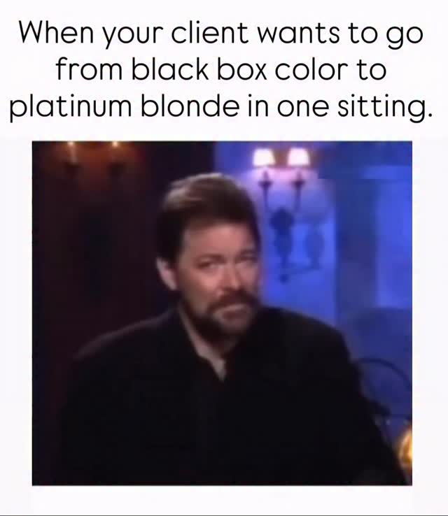 When your client wants to go from black box color to platinum blonde in one sitting.
#raleighhairstylist #enchantmenthaircraft #hairstylistlife #beyondbelief #hairstylists