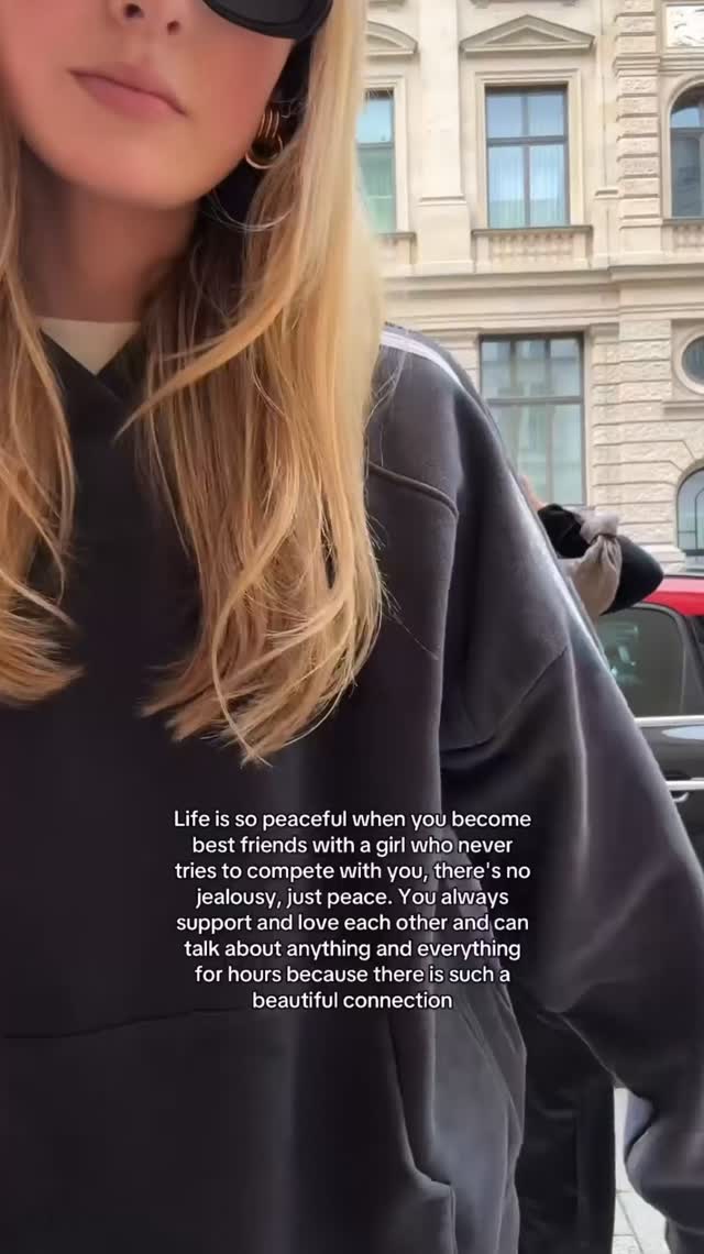 there's no jealousy, just peace.
by Luisa on tiktok