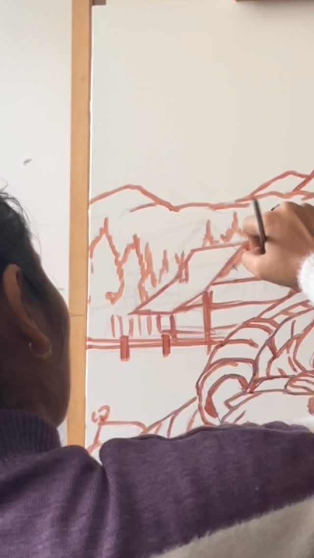 Not rushing the year.
Letting it unfold the way any painting does.
Layer by layer 💛🌼🎨
#anewpamapaints #layerbylayer #onestepatatime❤️ #commissionedartwork #custompaintings