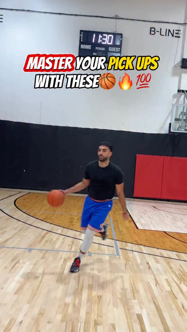 Drills to help you MASTER your pick ups‼️🏀🔥
#basketballtraining #basketballdrills #basketballtips #basketballworkout