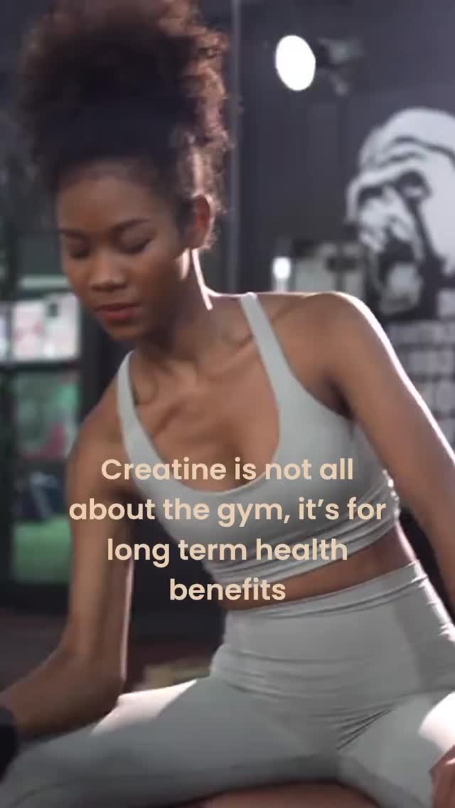 Creatine for long term health
Link in Bio
