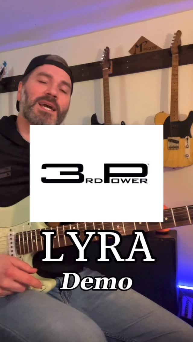 Trying out the amazing @3rdpoweramps LYRA amplifier today 🎸 Also using the new MagFrag pickups designed by 3rd Power, as well as @kieselguitars and @trexeffects
#music #guitar
