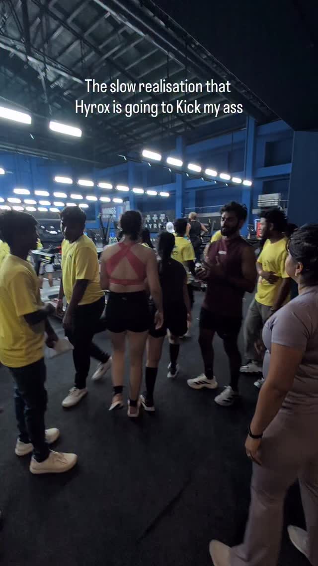Mini Hyrox at @peakst8_club
Did good, but gotta do a lot better for @hyroxindia
@shweshetty @my.thirdspace - let’s goooooo!