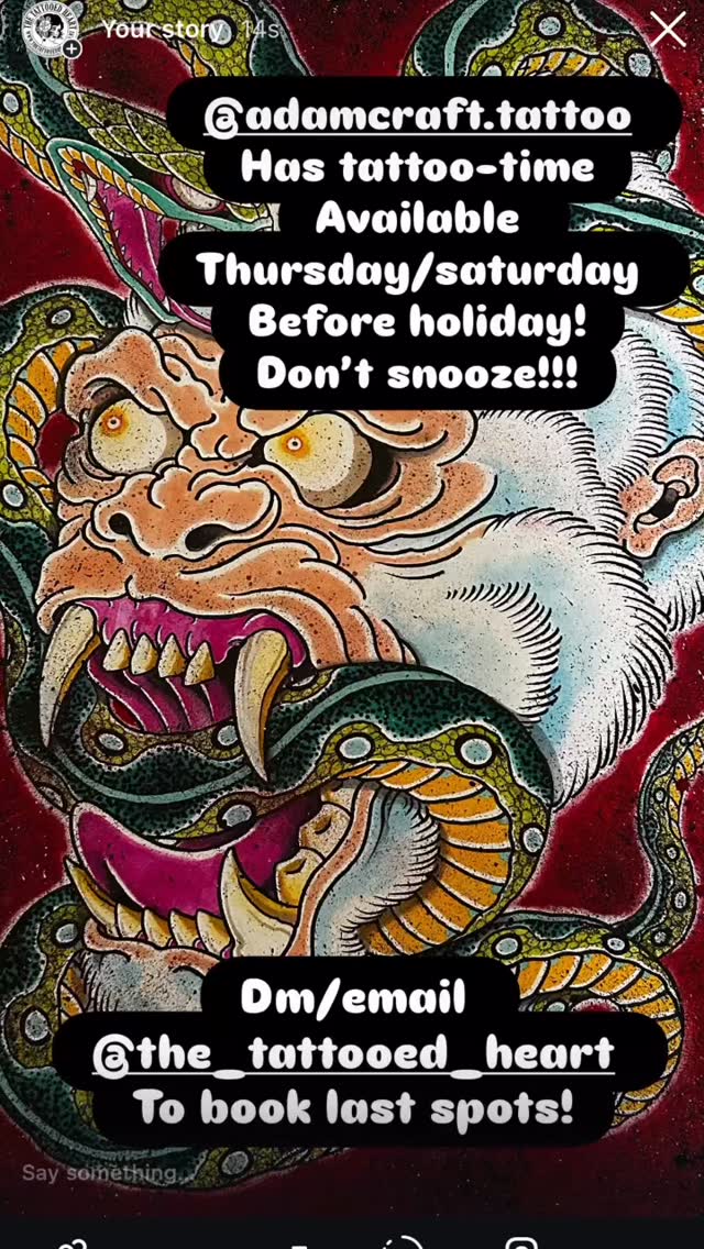 New clients welcome - now’s the time!
Email: tattoos@thetattooedheart.co.nz
#tattoo #tattoos #tattooing #adamcraft #adamcrafttattoo tattooart sleeve sleevetattoo japanesesleeve wabori japanesetattoo japanesetattoos youtube japanesetattooing coveruptattoos blacktattoos bodysuittattoo professionaltattoo love thetattooedheart auckland flash newzealand newzealandtattoo getabodysuit aucklandtattoo irezumi tattooflash thetattooedheartnz
Walk-ins/Bookings - Custom/Flash:
(09)3792662
WE❤️TATTOOS!