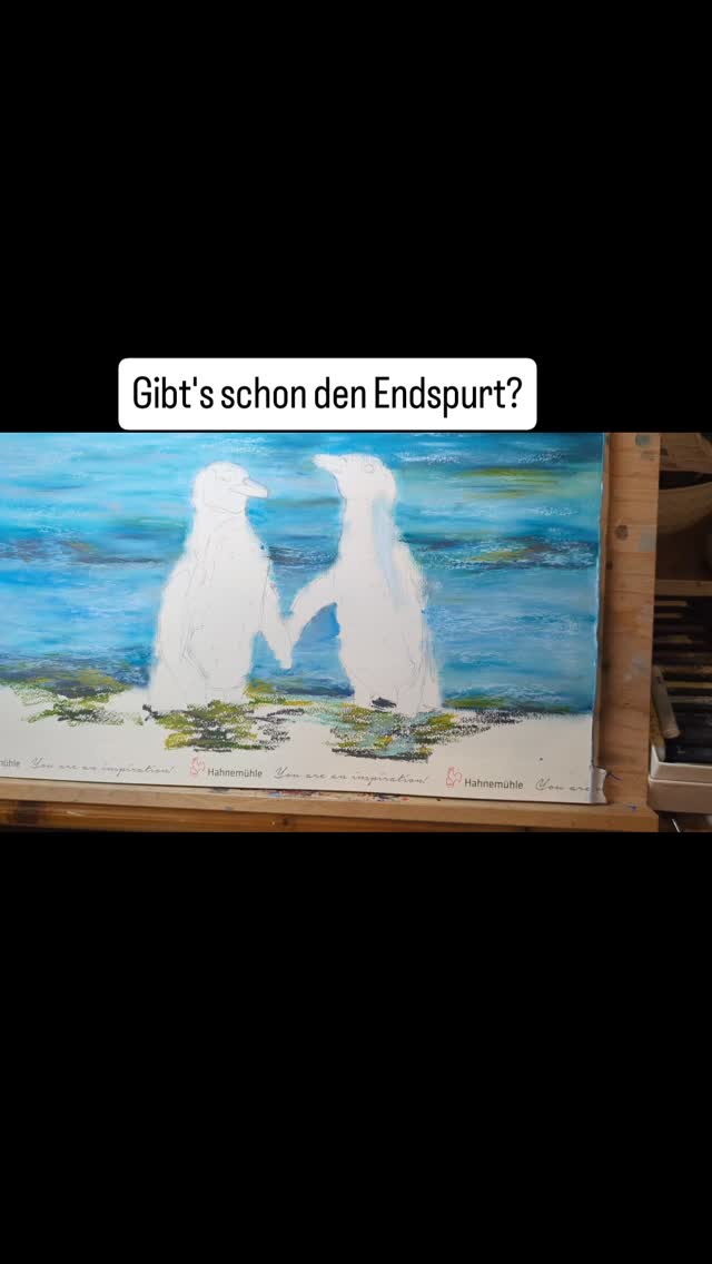 Das Wasser ist ja immer noch sehr schwierig für mich, wie macht ihr das? Ich sollte da nicht nur mit Ölpastelle eine Studie dazu machen.
Ich bin sonst aber echt zufrieden und es ist zwischendurch immer super entspannend mit den ölpastellen zu schmieren und nicht nur Künstler sondern auch Teil des Materials zu sein.
Nutzt ihr Ölpastelle? Nehmt ihr auch die Finger oder doch lieber anderes Werkzeug.
Für finale Details sind die Pablo von Caran d ache Gold wert.
#oilpastelart #animalart #myownartology #oilpastelartist #arrtxoilpastels