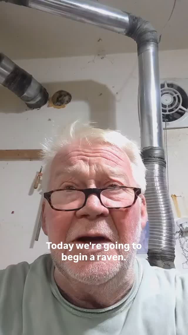 Raven 🐦⬛ (in progress) with pine needles.
#digbyveeverscarter #veeverscarter #somersetsculptureandfoundry #bronze #foundrylife