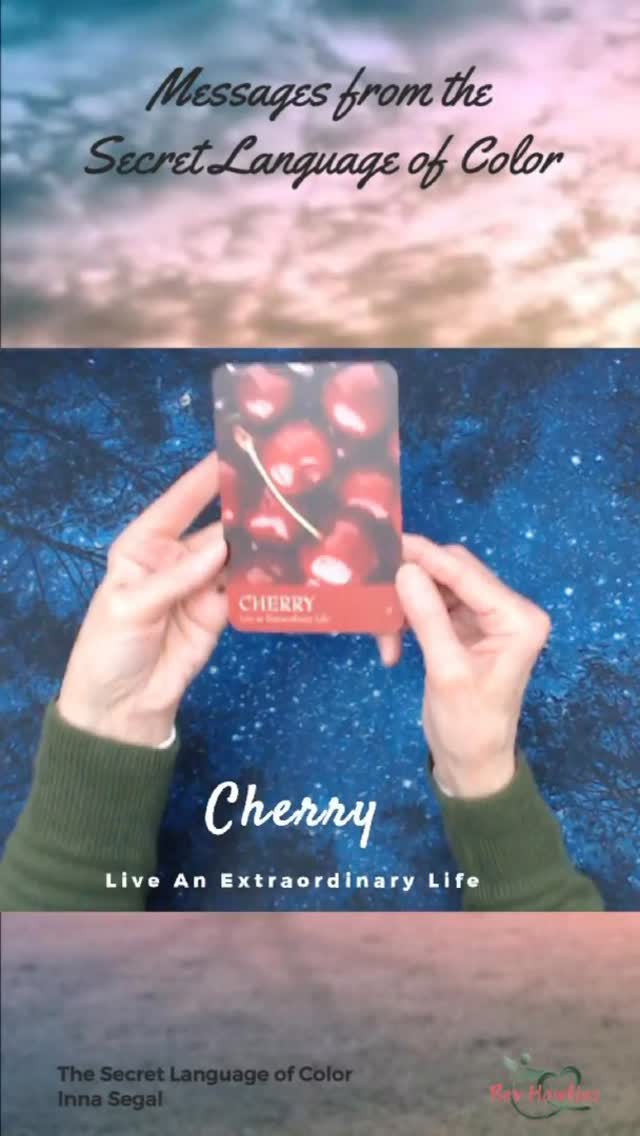 Secret Language of Color – Cherry | Live an Extraordinary Life
Cherry energy raises your self-esteem and fills your life with sweetness, happiness, and wisdom 🍒
It opens your heart, helping you listen to your soul’s desires while magnetizing abundance, aligned opportunities, and incredible people.
Live boldly. Live fully. Let your heart lead. ✨
#CherryEnergy
#SelfEsteemHealing
#HeartChakra
#AbundanceMindset