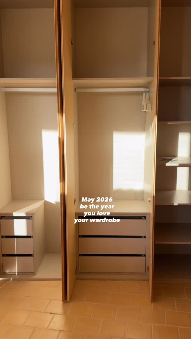 Getting the Mallorca closet put together and will be uploading all the items I keep here to my app to stay organized. Slowly been curating so that when I’m here I love everything, and the only thing stopping me from wearing something is weather. No “eh, it’s ok” pieces to be found!
