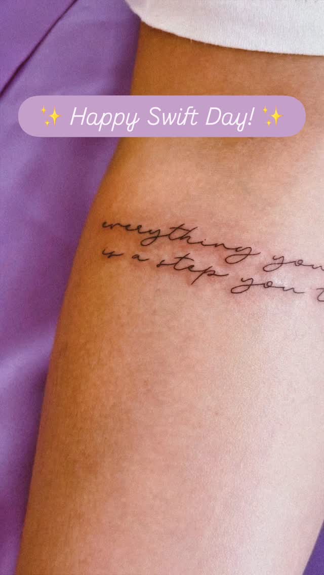 O primeiro 13 do ano para celebrar essa comunidade swiftie incrível 💖 Happy #SwiftDay! Qual a sua swiftie tattoo preferida?