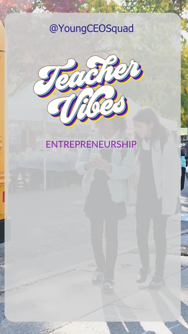 #teachentrepreneurship #kidbusiness #handsonlearning #kidboss #kidpreneur #entrepreneurshipeducation #teacherlife