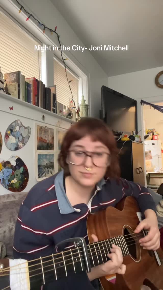 It’s Joni season apparently cuz I can’t stop learning her songs #jonimitchell