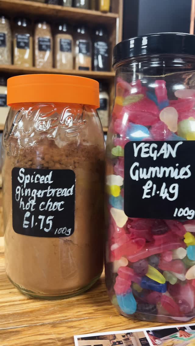 If you’ve already started your new year diet, this one’s not for you.
If you’re carrying on as normal and need a top up we have these amazing vegan sweets and chocs you can make your own pick n mix with 🤗
Which ones are going in your bag?